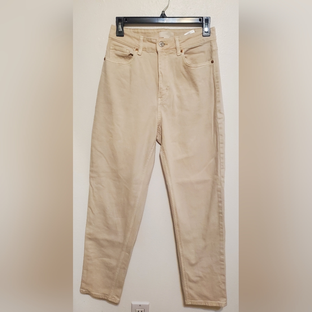 H&M Tan Denim Jeans